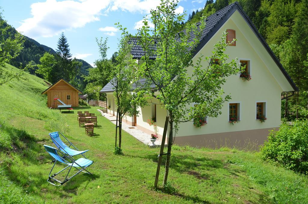 Farmhouse Stiftar Solčava Eksteriør bilde